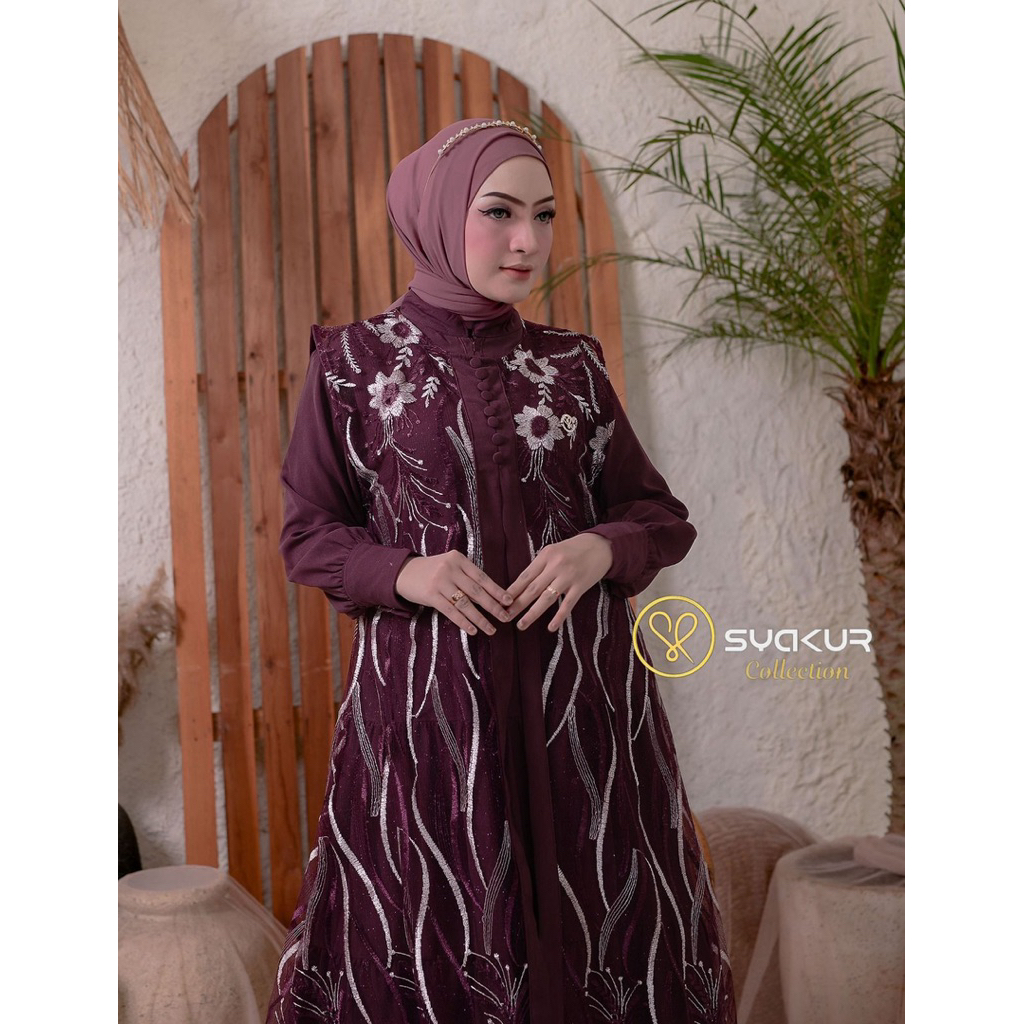 gamis tile by syakur collection