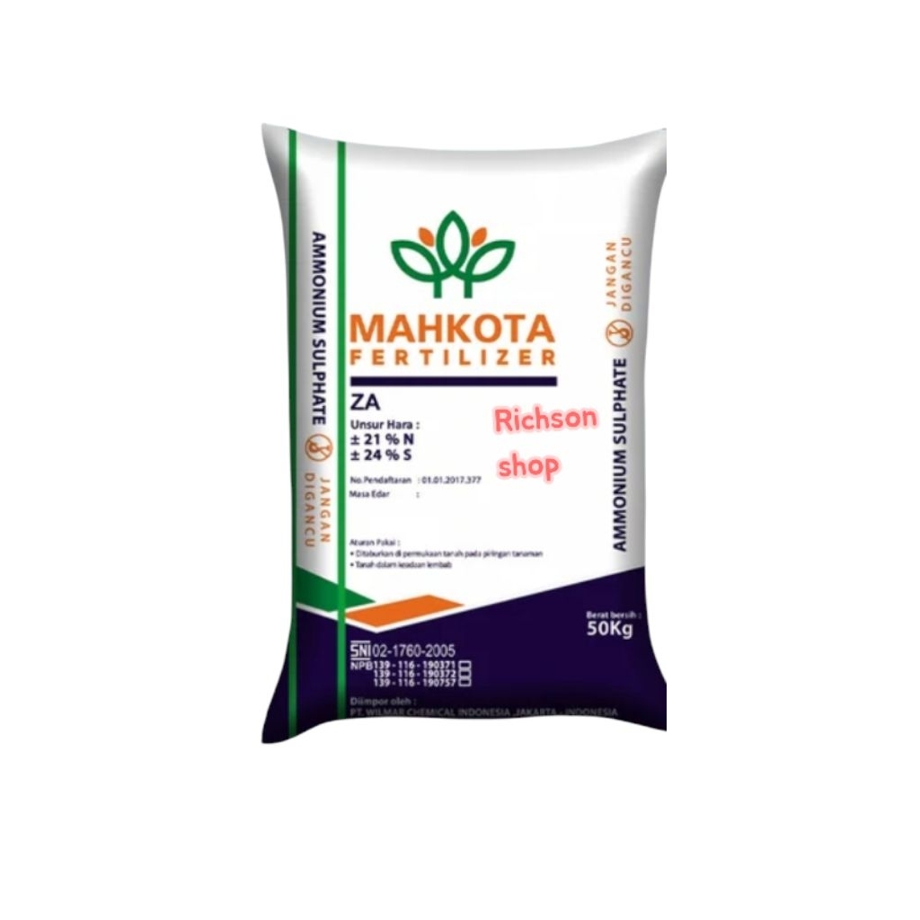 Pupuk Mahkota ZA Original 50 kg