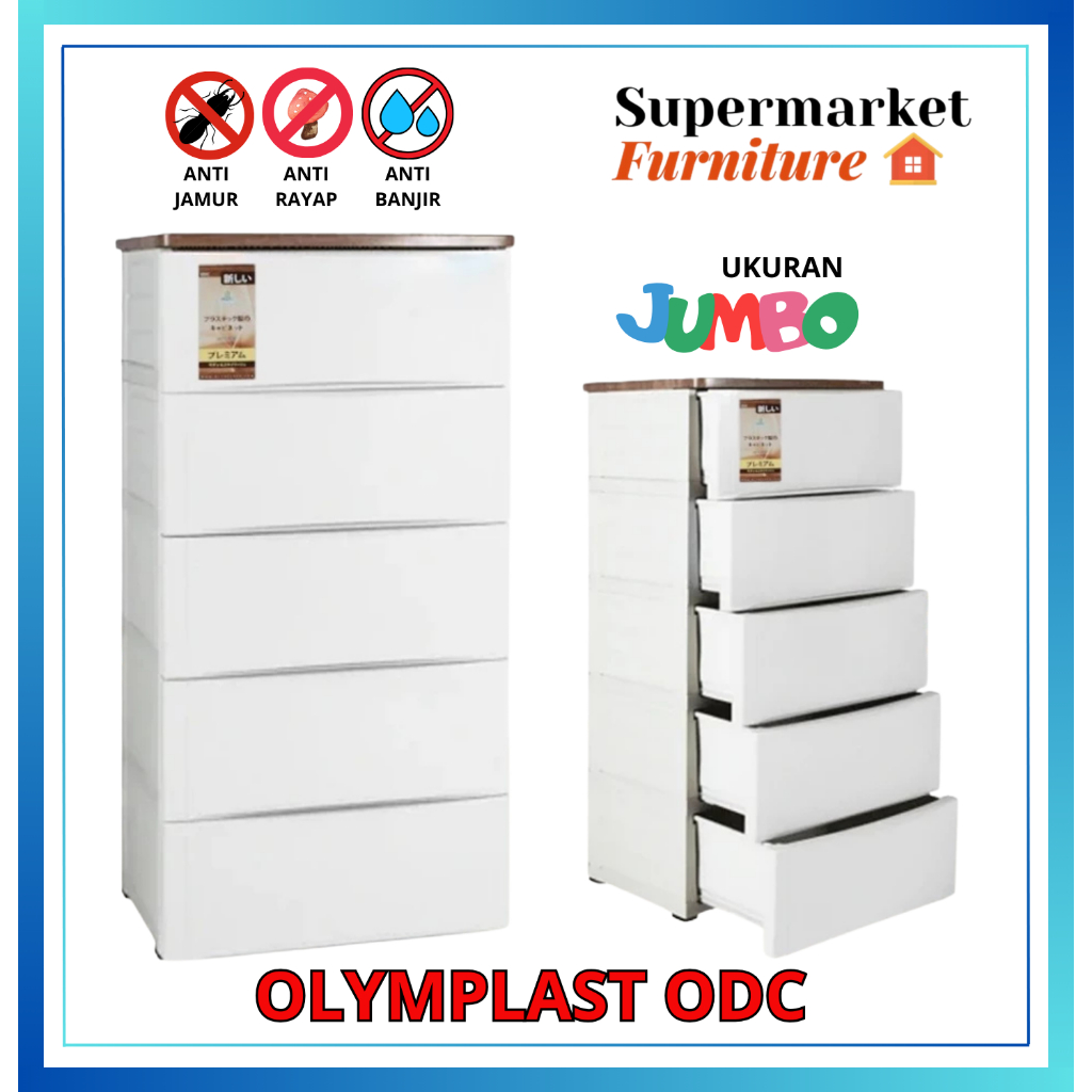 CARGO - LEMARI PLASTIK OLYMPLAST ODC 05/ LEMARI LACI OLYMPLAST