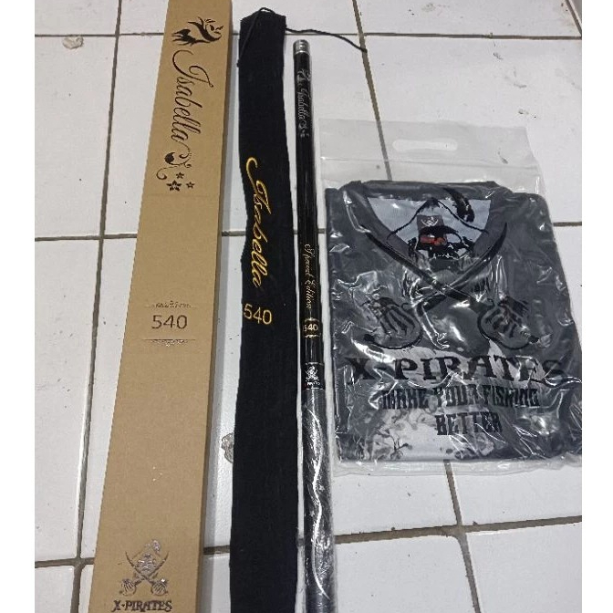 JORAN TEGEK SUPER KAKU  X Pirates Isabella 450,540,610 Bonus Jersey