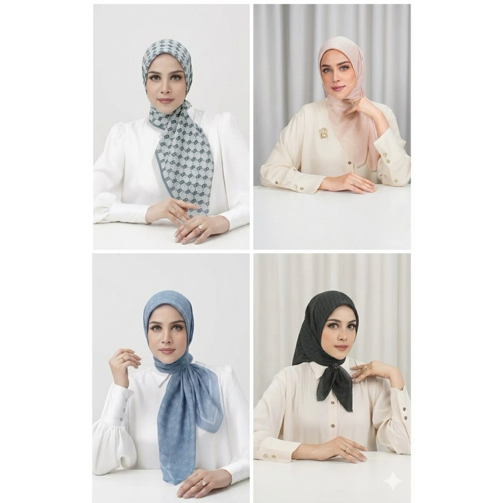 NEW Buttonscarves Fullset Buttonscarves Everyday Embossed 2.0 Buttonscarves Today's Scarf Buttonscar