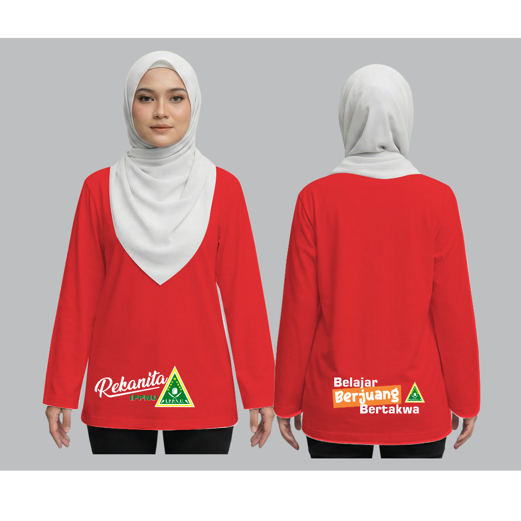 Kaos Rekanita IPPNU Lengan Panjang