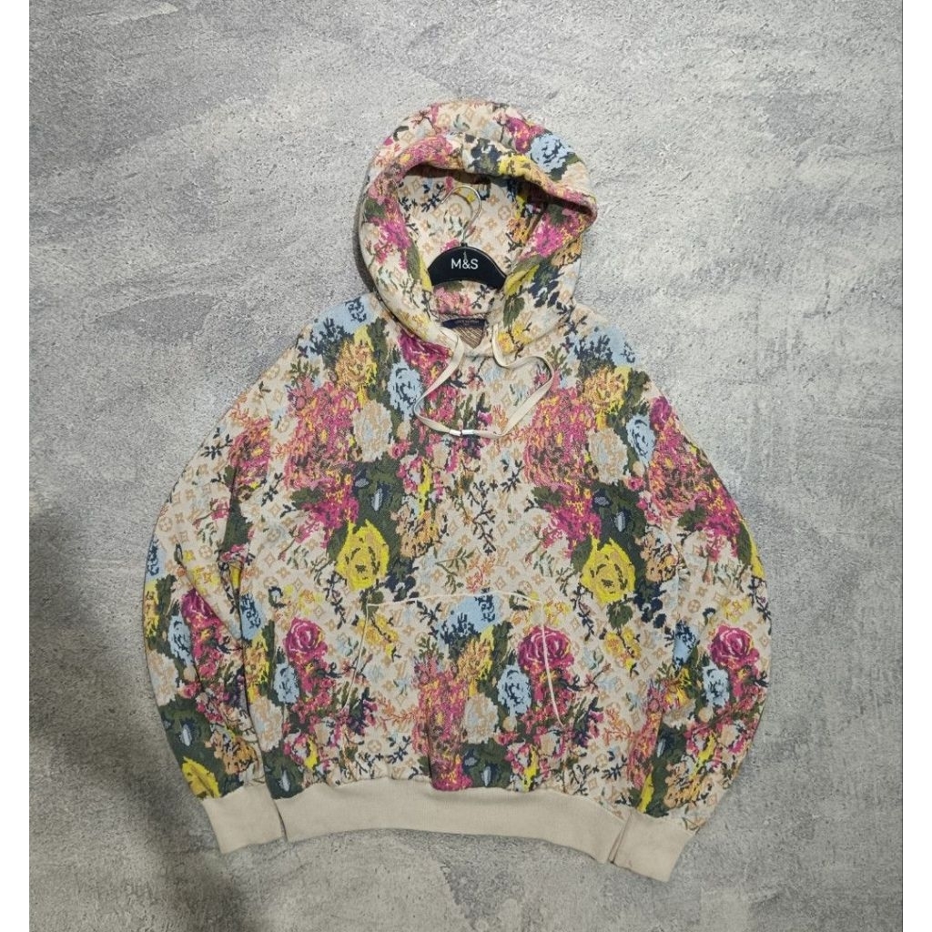 Hoodie Louis Vuitton Floral Graphic Jacquard