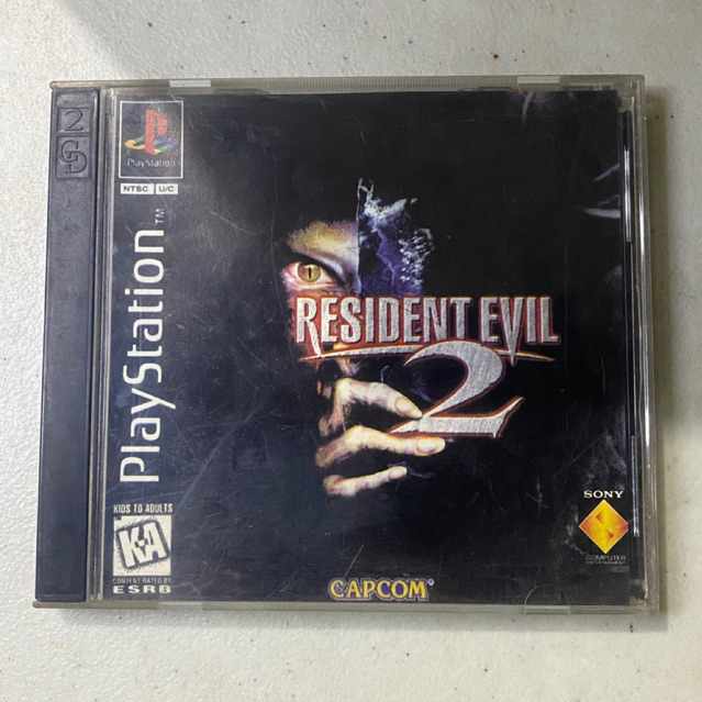 Kaset Playstation 1 Kopab Resident Evil 2 (2 disc)