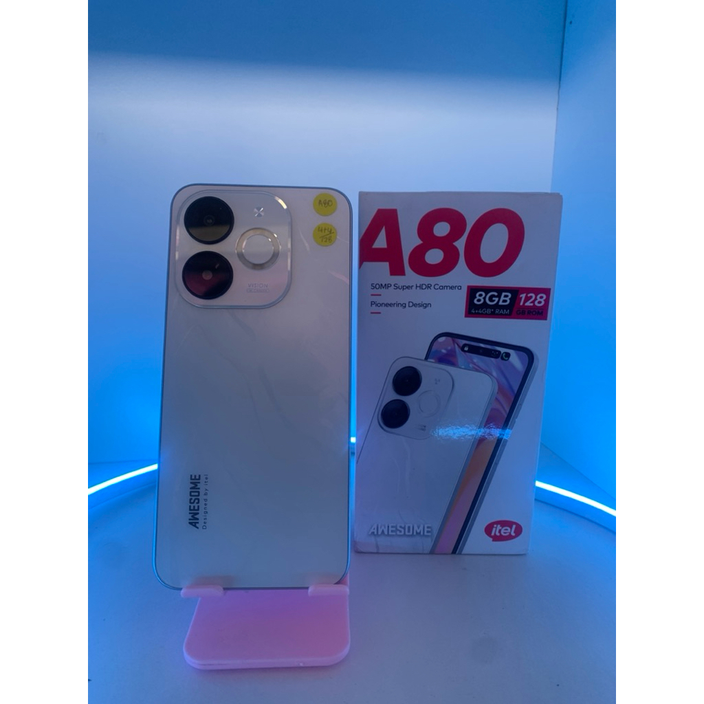 ITEL A80 4+8/128 GB Second Fullset LikeNew