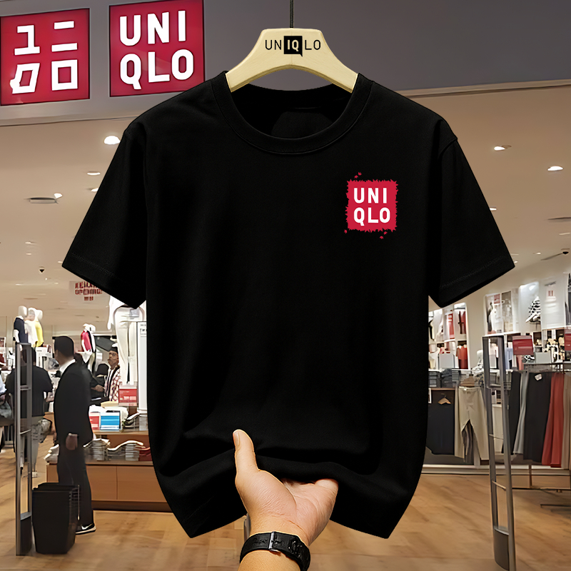 UNIQLO T Shirt Basic Import | Kaos Pria Wanita Lengan Pendek | Awet Tidak Mudah Melar| T Shirt Polos