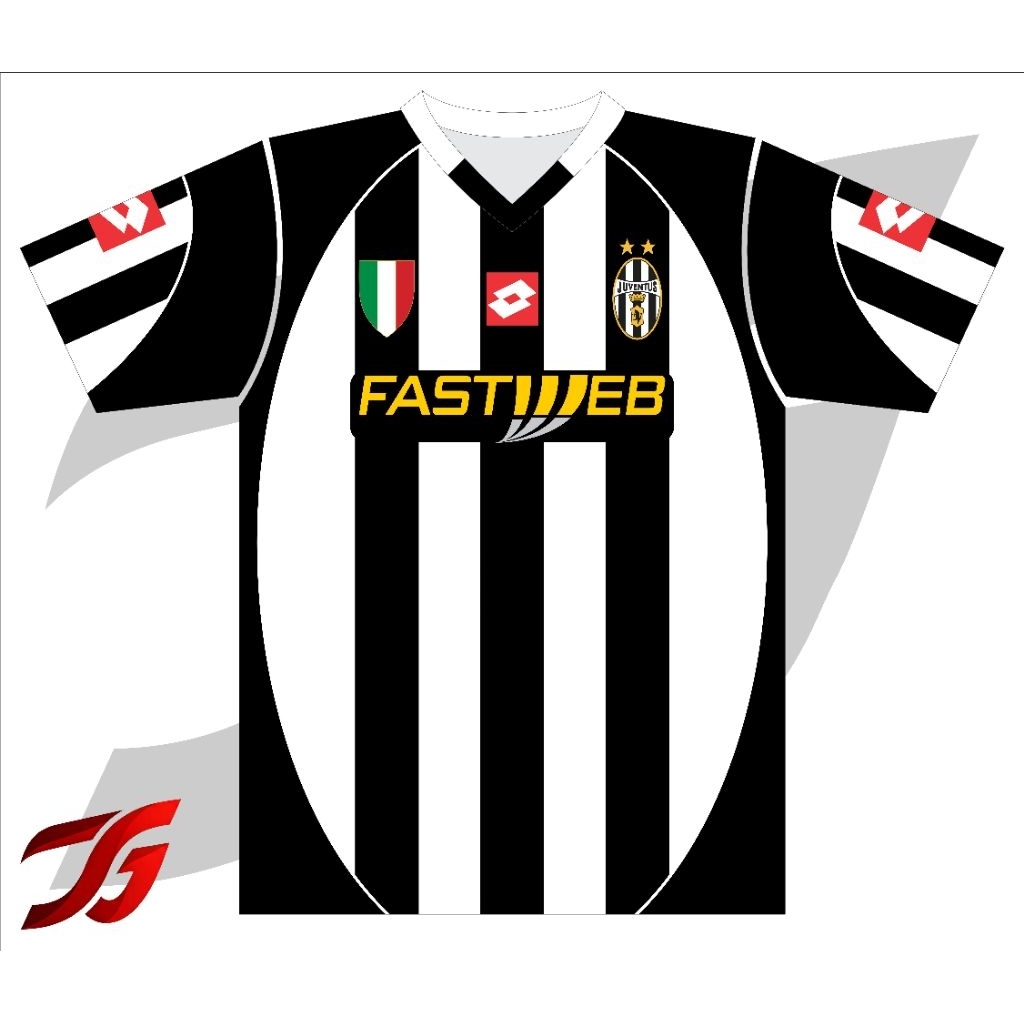 JERSEY RETRO JUVENTUS 2002-2003 - CUSTOM PREMIUM
