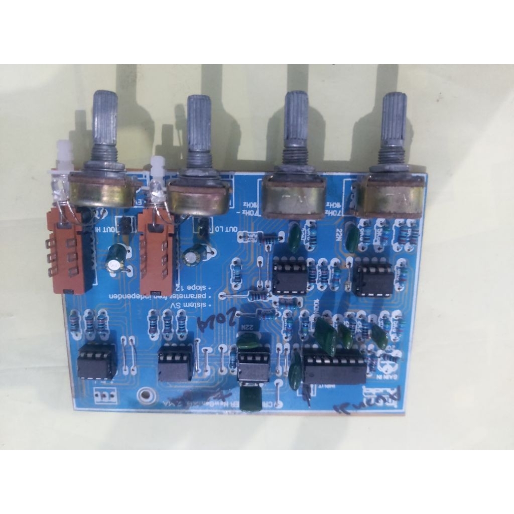 crossover 2 way mamaudio bekas suara normal