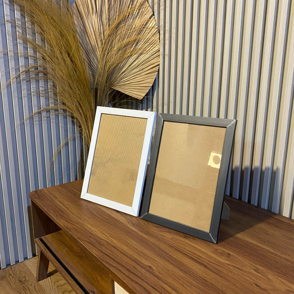 Bingkai Foto/Bingkai Frame/Bingkai Frame Foto A4/21cm x 30cm Hitam/Putih