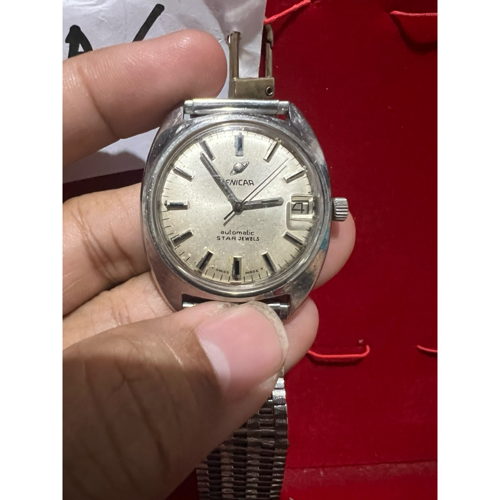 jam tangan enicar automatic star jewels