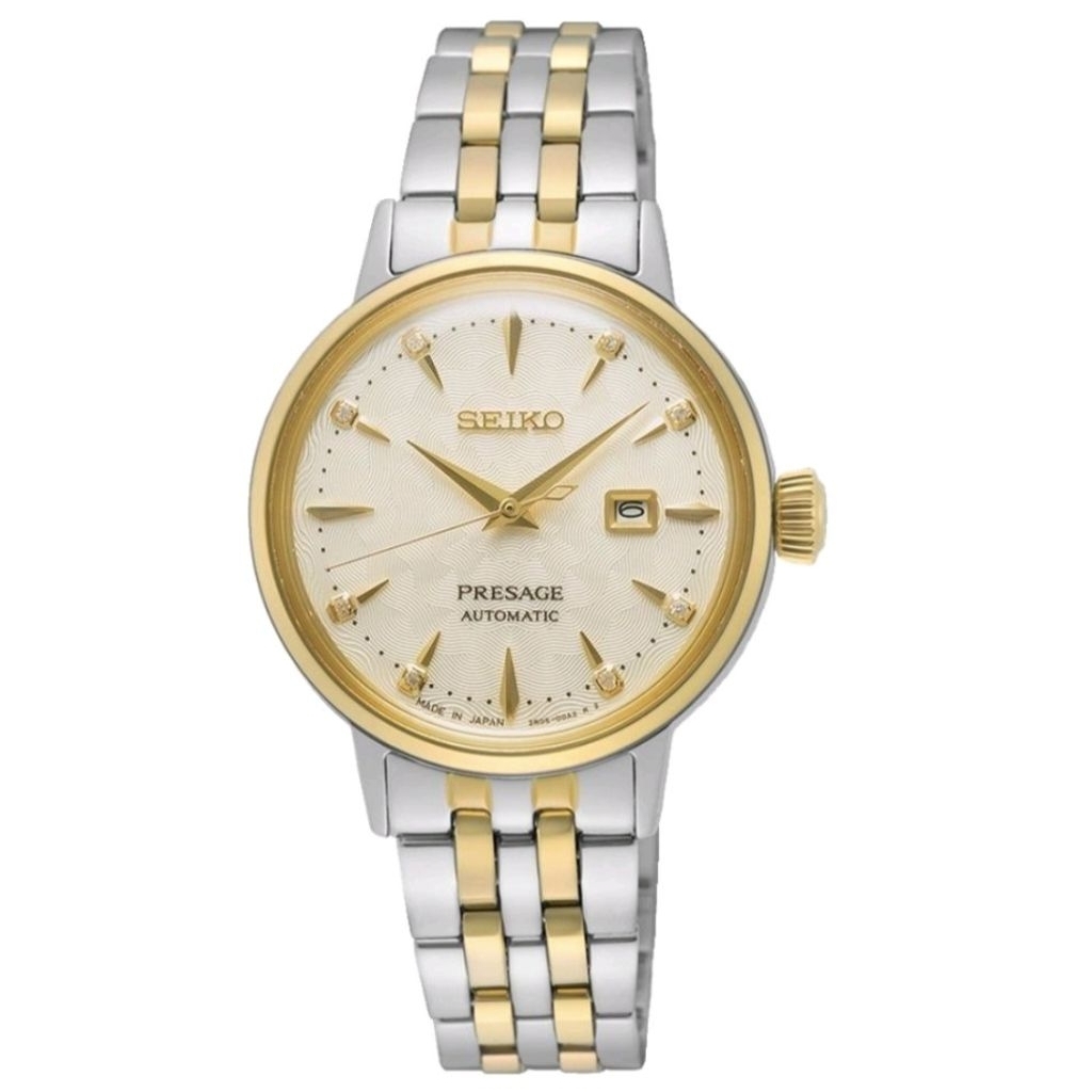 Jam Tangan Wanita Seiko Presage SRE010J1 Cocktail Time Diamonds Automatic Made in Japan SRE010