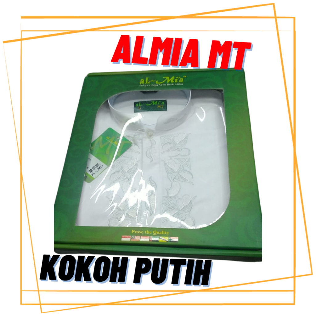 [AL-MIA] Koko AL-MIA MT PREMIUM / MT / MT FASHION / Lengan Panjang LOS / Koko Al Mia MT Lengan Panja