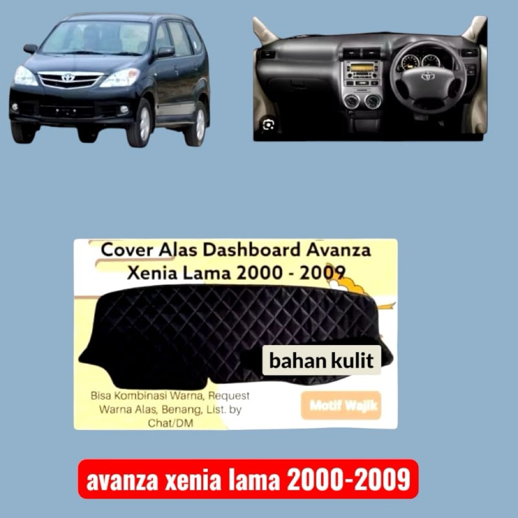 Cover Pelindung Dashboard/ Alas Pelindung Dashboard/ Karpet Dashboard Mobil Avanza/Xenia 2000-2009