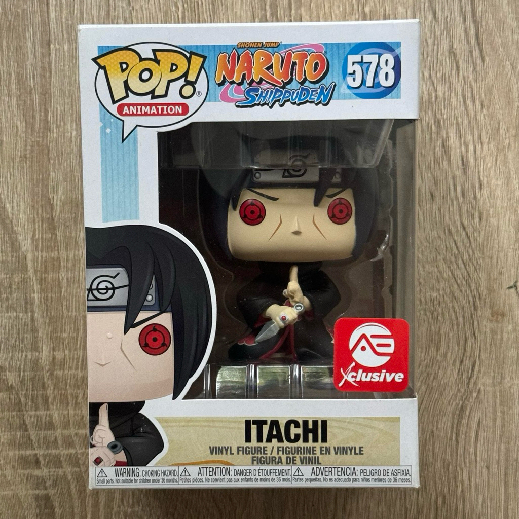 AE Exclusive Funko Naruto Shippuden - Itachi Uchiha Akatsuki #578