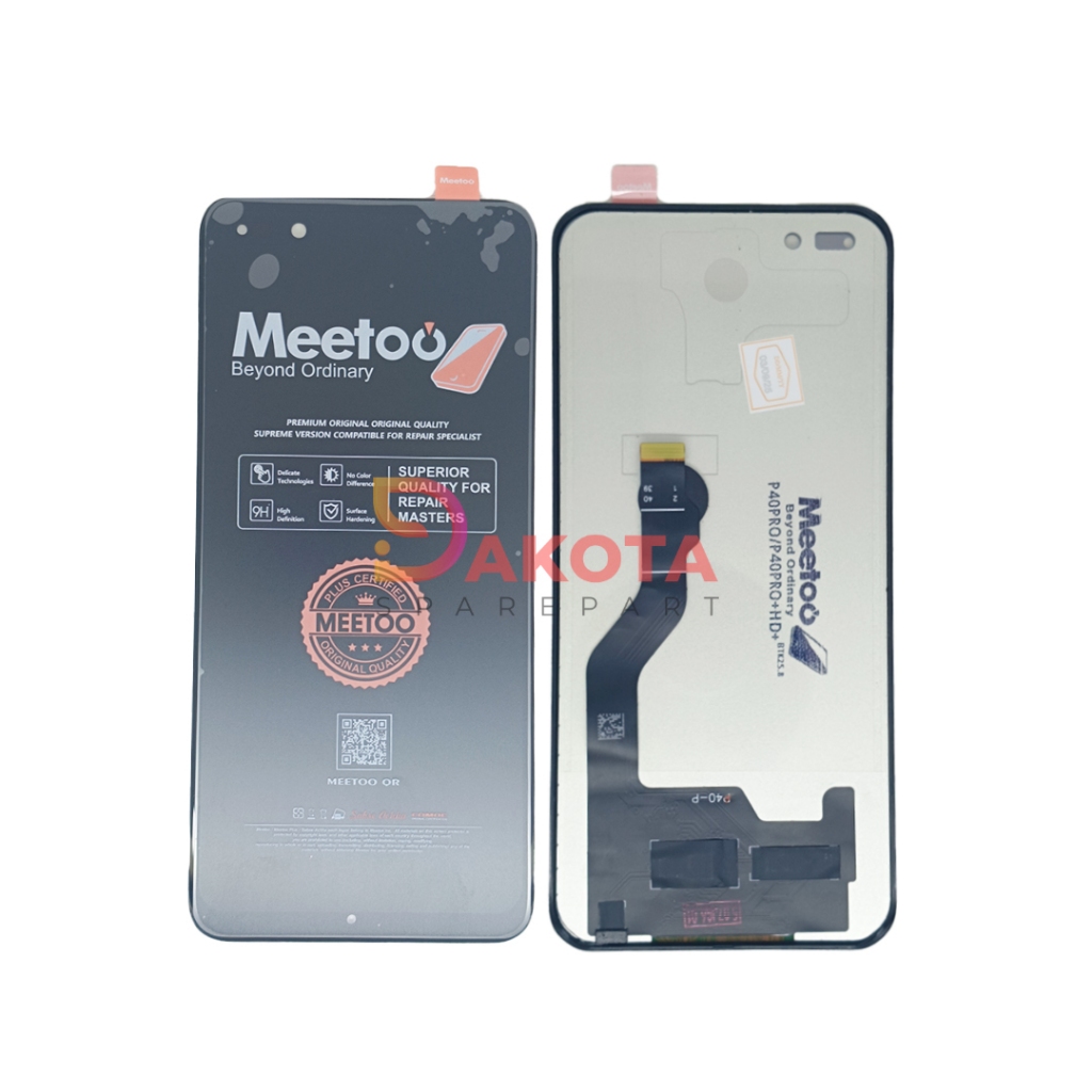 LCD HUAWEI P40 PRO / P40 PRO PLUS FULLSET TOUCHSCREEN