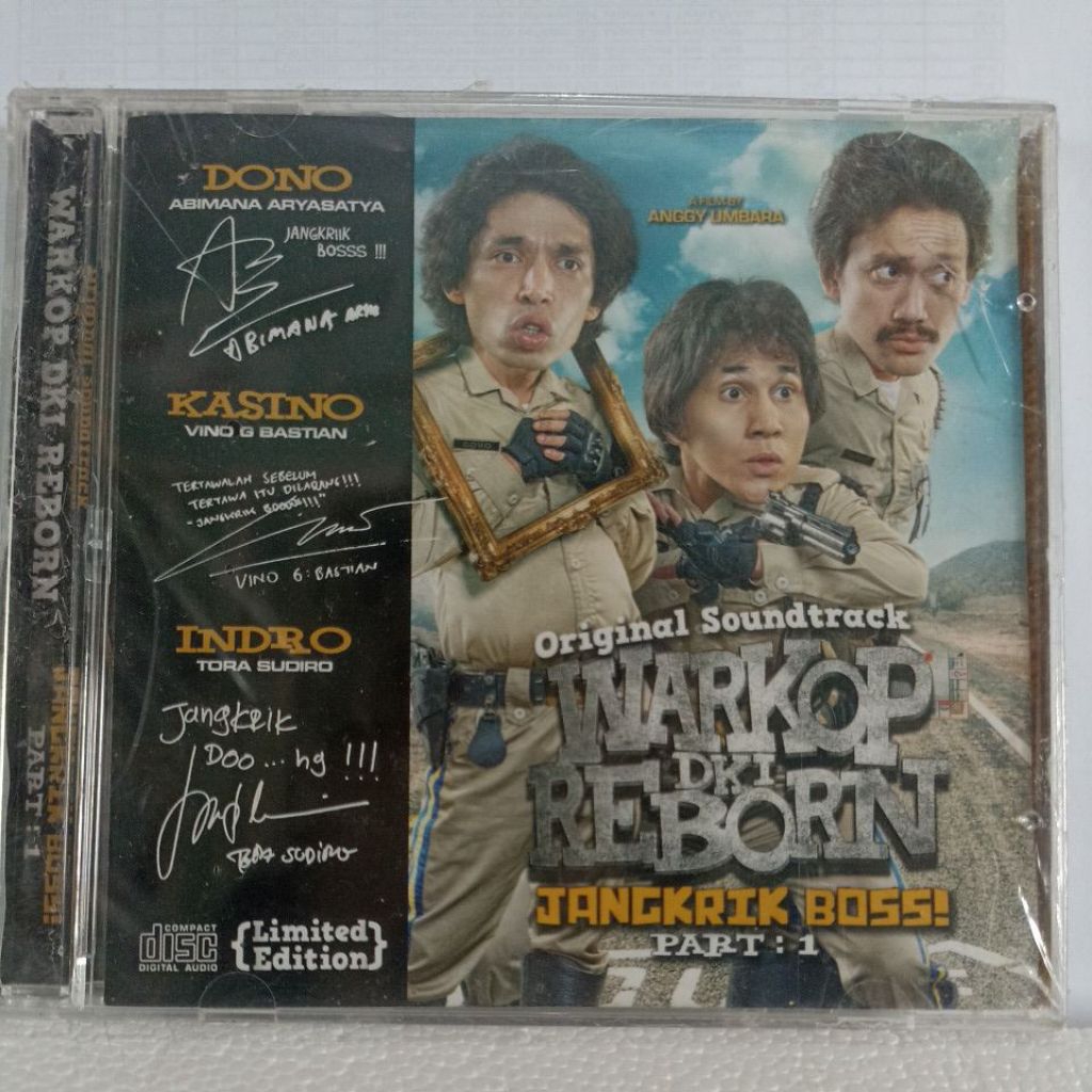 CD Music Soundtrack Warkop DKI Reborn