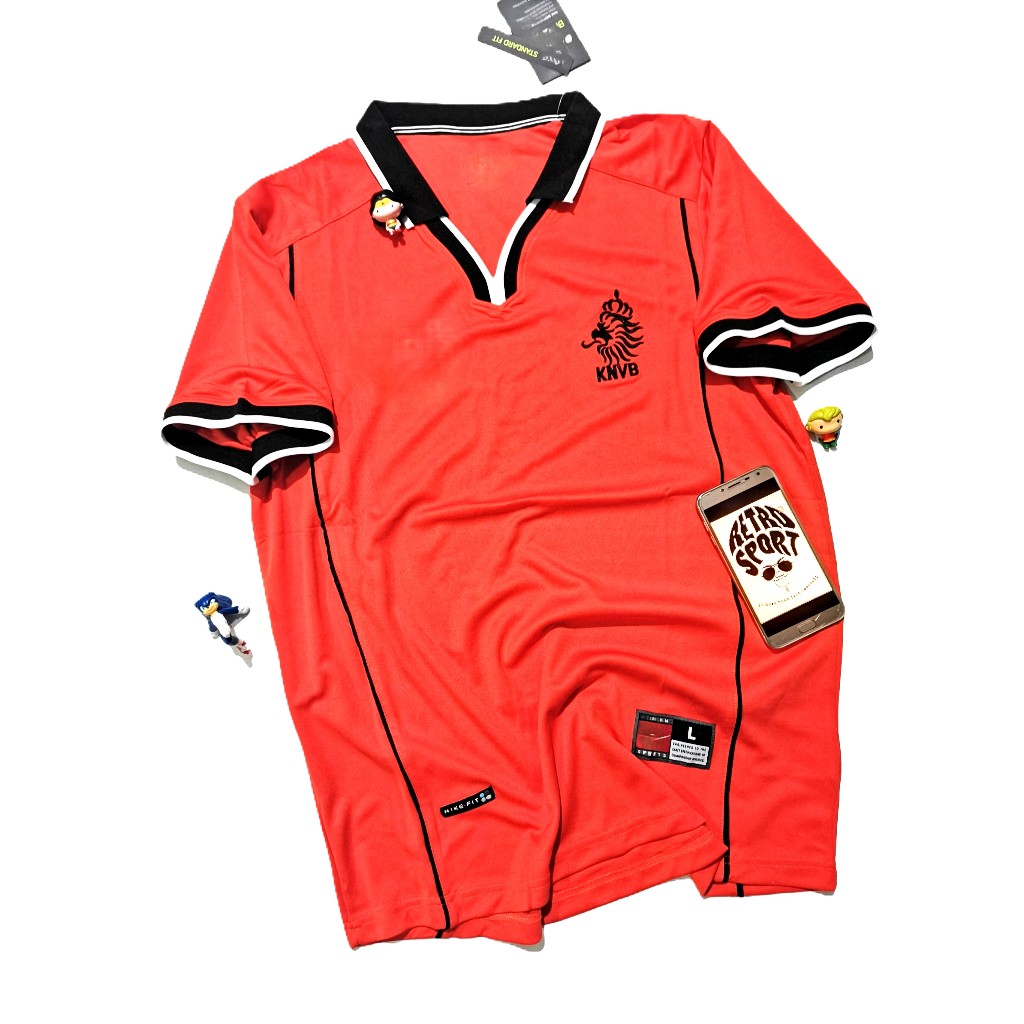 Jersey/Baju Bola Vintage — BELANDA Retro Home 1998-2000 SS/LS | WeKa A3/GO Import | Retro Sport