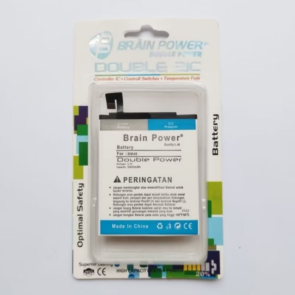 Battery Batre Xiaomi BM46 - Redmi Note 3 Brain Power