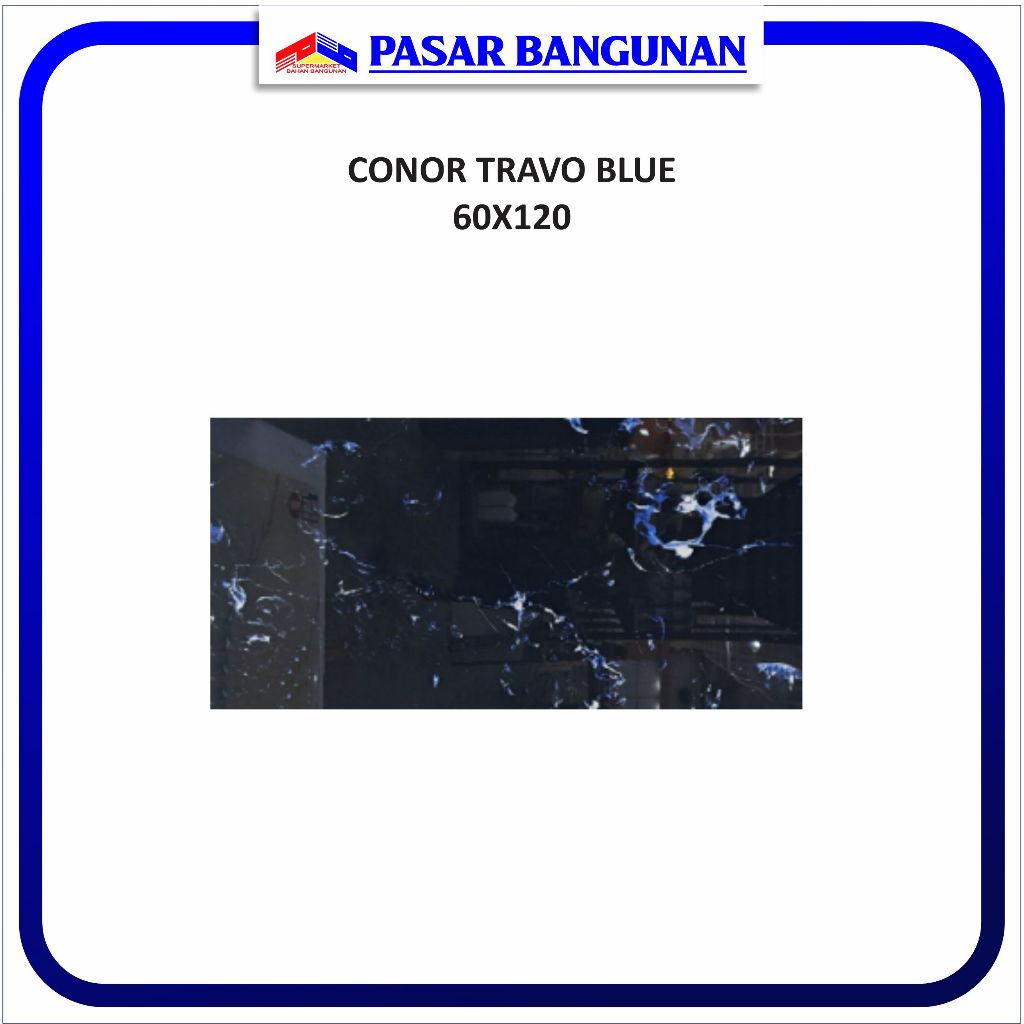 GRANIT 60x120 CONOR TRAVO BLUE