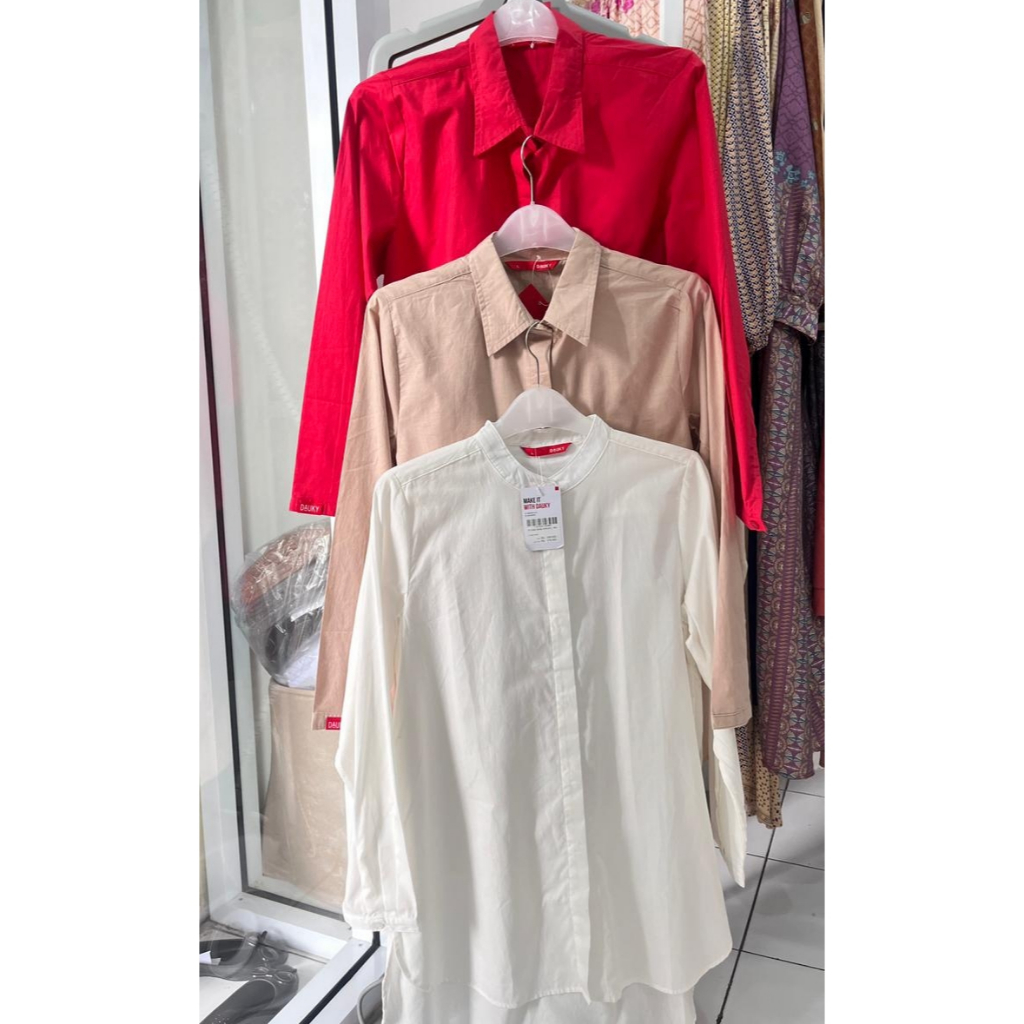 Dauky M tunic basic poplin