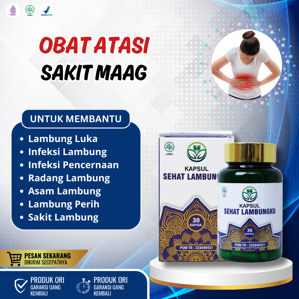 Obat Sakit Maag, Obat Lambung Luka, Obat Infeksi Lambung, Obat Infeksi Pencernaan, Obat Sakit Lambun