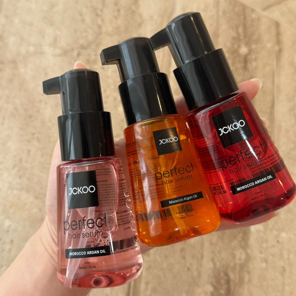 100% Original JCKOO Korean Perfect Hair Repair Serum Vitamin Rambut Ellips 70 ml