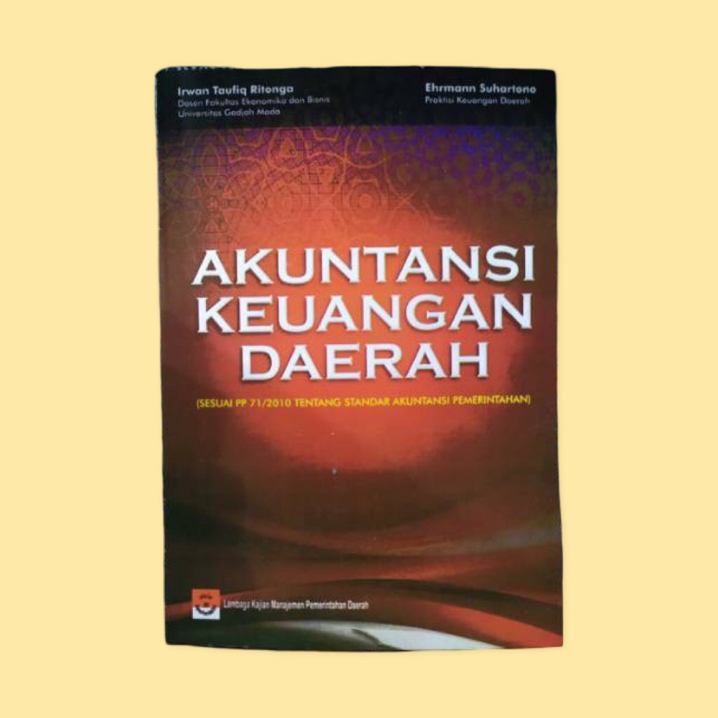 Buku Akuntansi keuangan daerah - Irwan taufiq ritongga