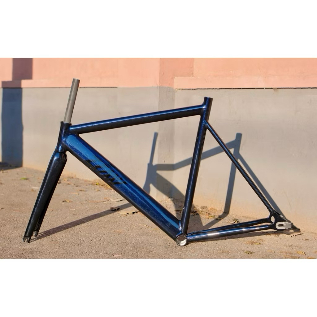 Frameset zinn fixie pursuit frame alloy fork full carbon