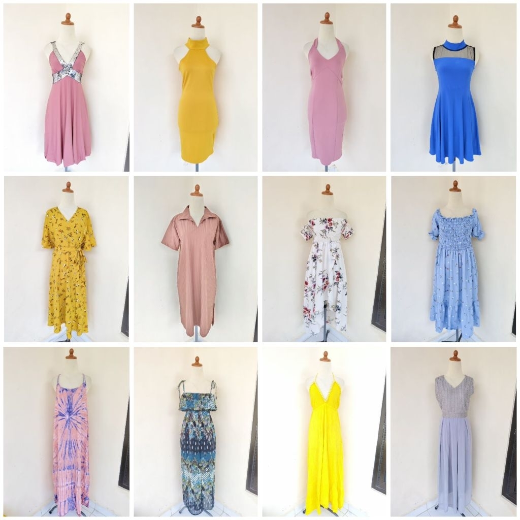 GAUN WANITA / GAUN PANJANG PENDEK