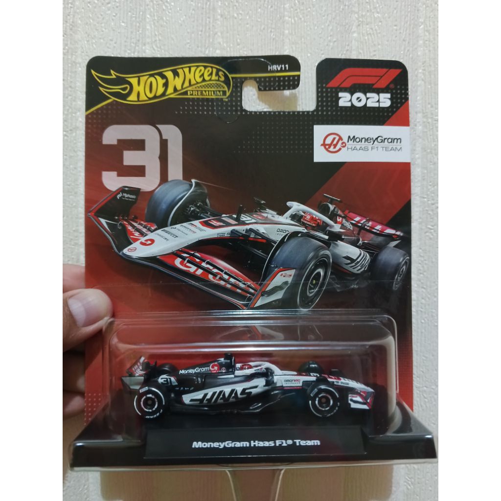 Hot wheels premium MoneyGram Haas F1 Team