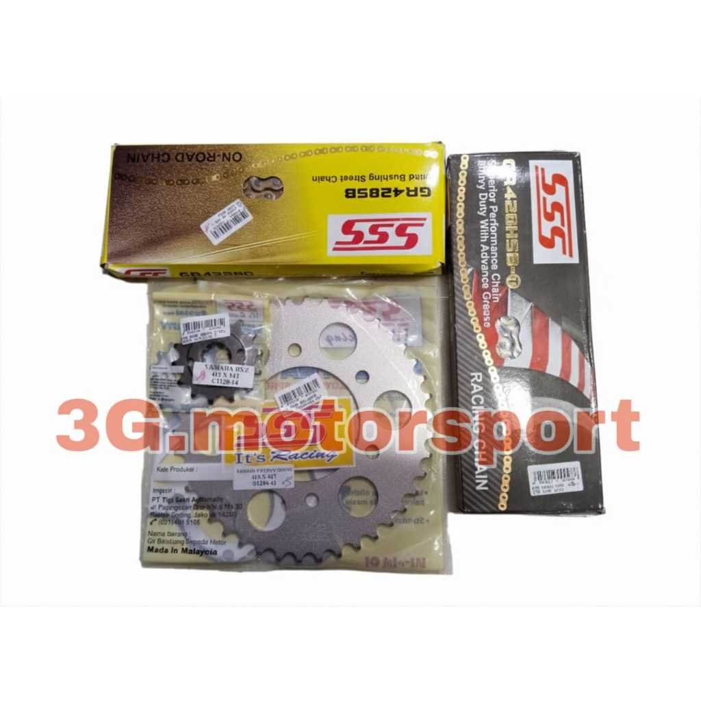 GEAR SET VIXION/VIXION NEW 428 SSS