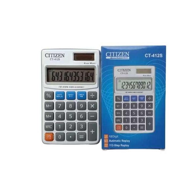 Kalkulator Saku Mini Citizen CT-412S
