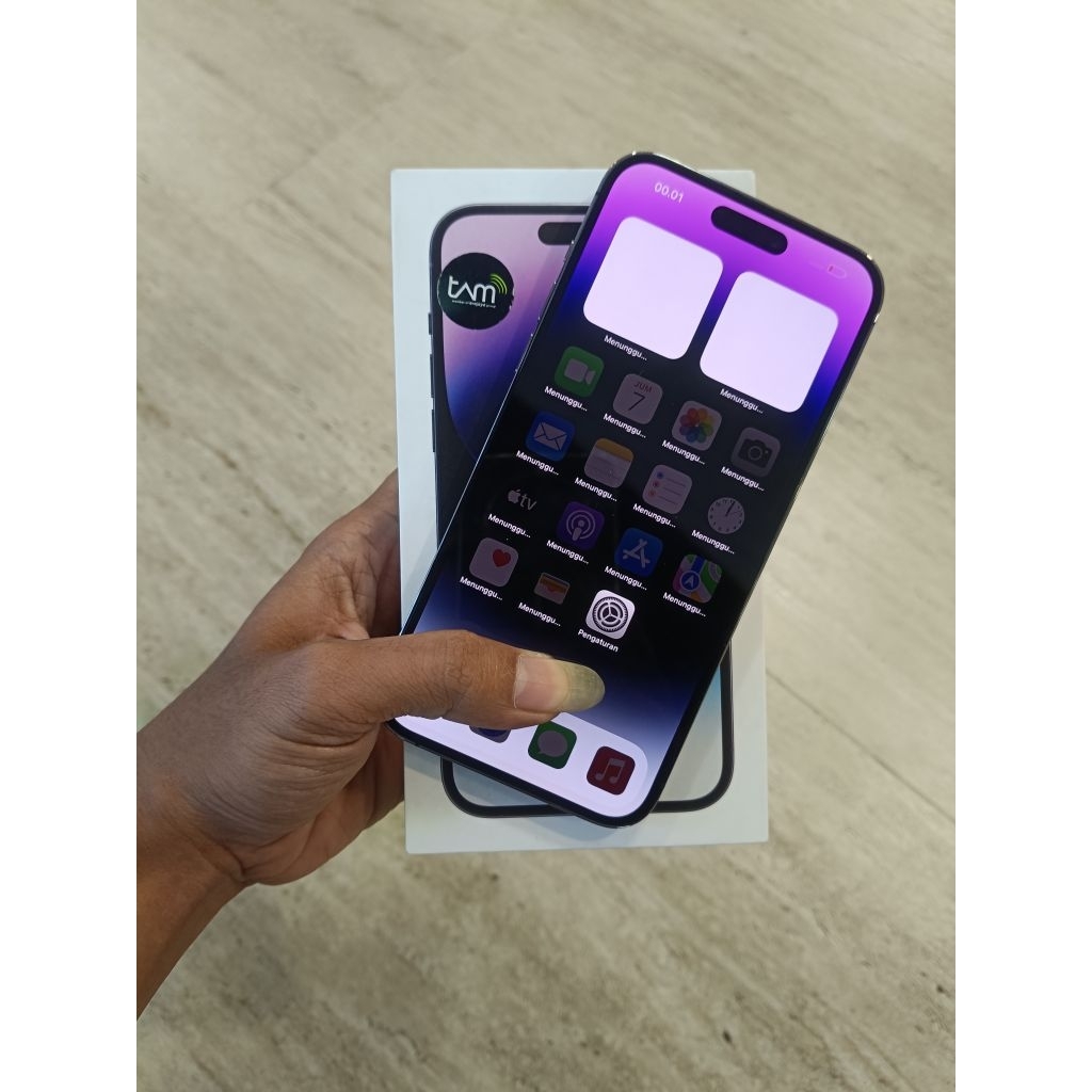 iPhone 14 pro max 128gb resmi second