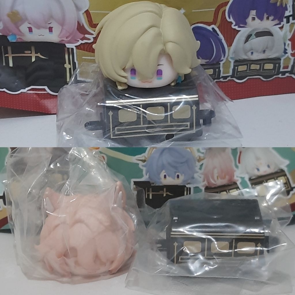 HSR Honkai Star Rail Train Character Stacking Selected Aventurine & Jiaoqiu