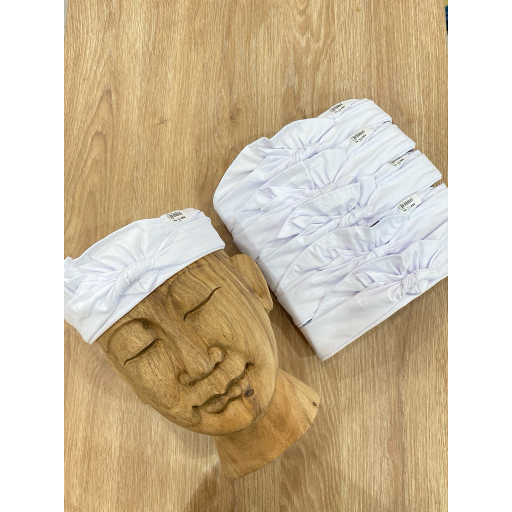 Udeng Putih Polos Jadi | Udeng Putih Murah