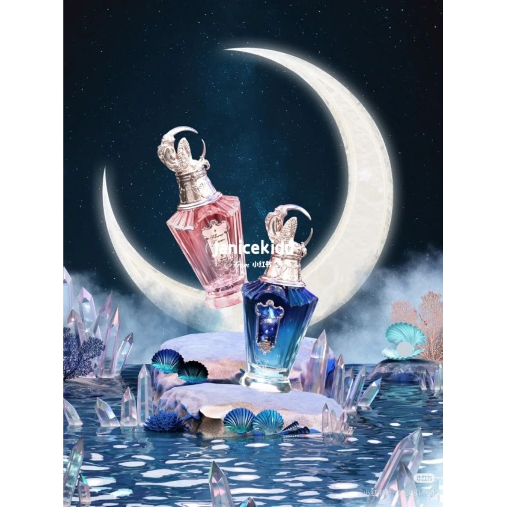 Flower Knows Moonlight Mermaid Perfumes Collection Scent Fragrance Parfum Wanita Import