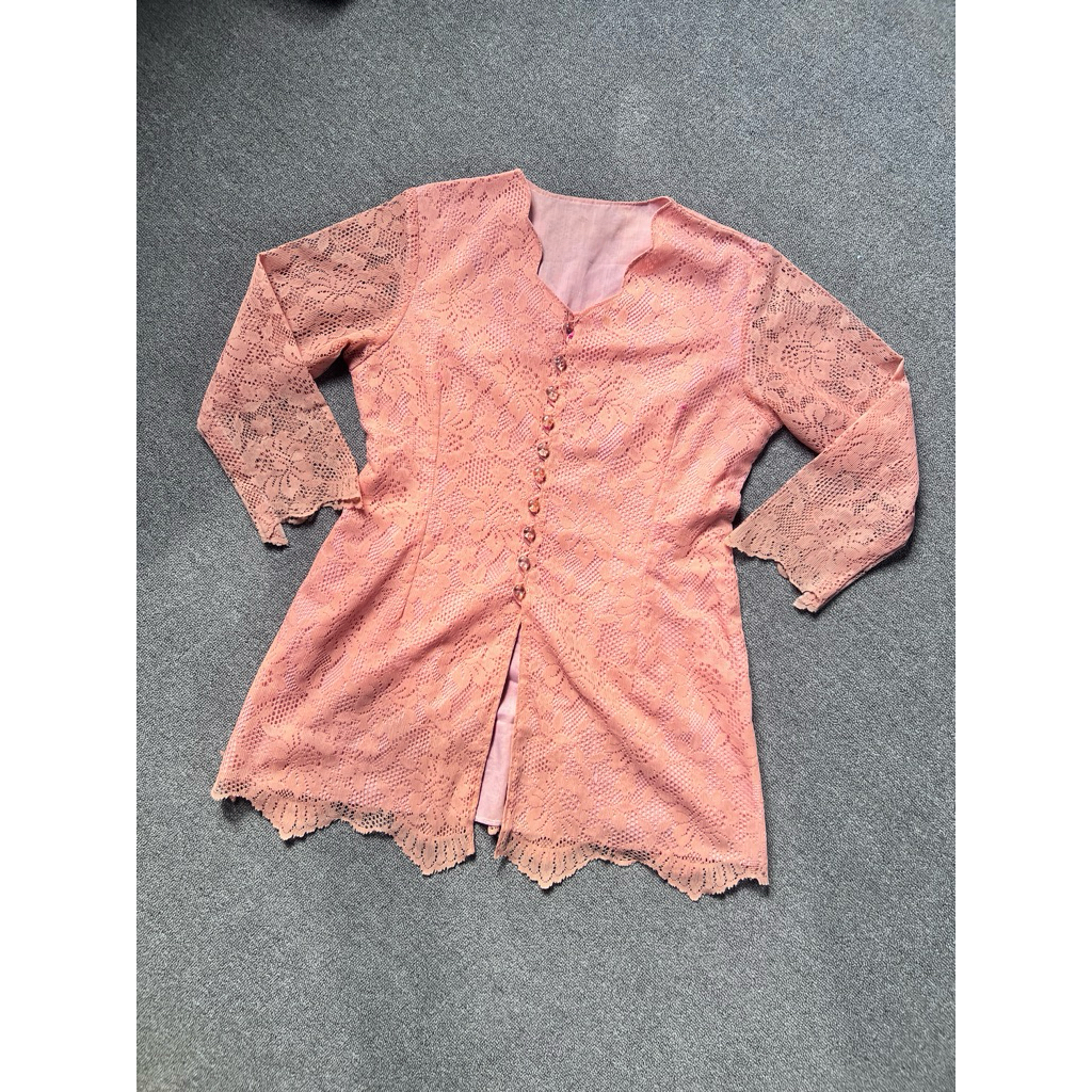 Kebaya Warna Pink Salem