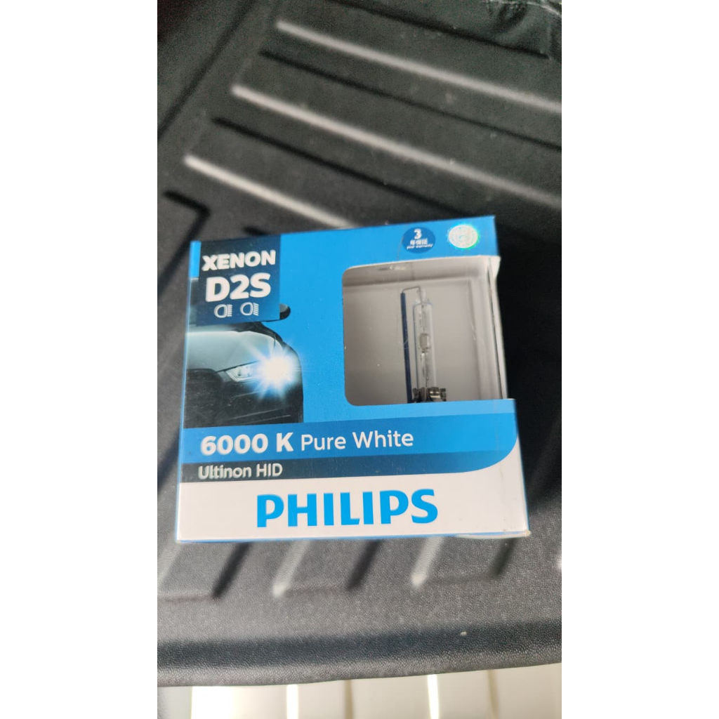 Philips Ultinon HID 6000k Pure White.Lampu HID Philips Ultinon