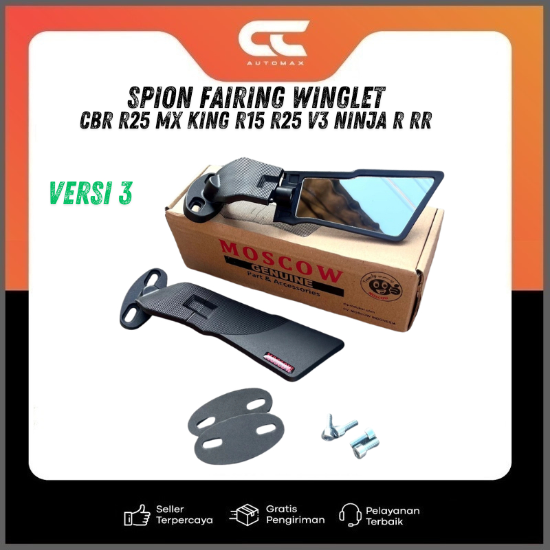 Best Seller SPION FAIRING WINGLET CBR NINJA R15 R25 GSX V3 V6 R6 YZF R1 R3 MOTOR SPORT
