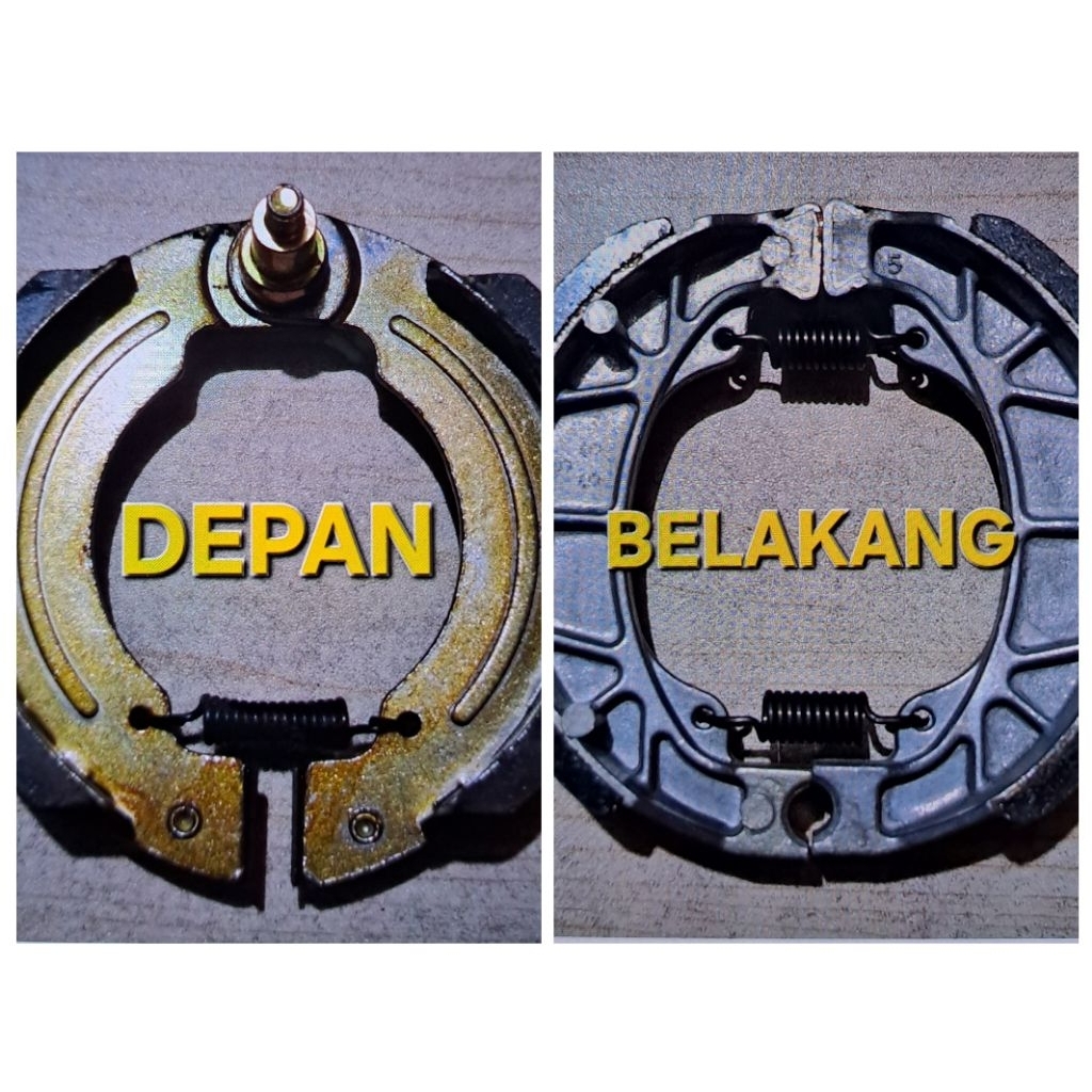 KAMPAS REM EXOTIC COOLTECH 1.0/COOLTECH 2.0/COOLTECH 3.0/COOLTECH 5.0 DEPAN/BELAKANG