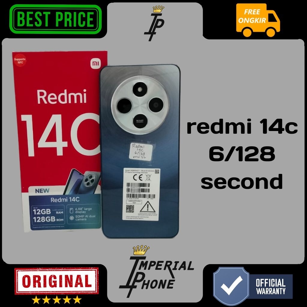 redmi 14c 6/128 second