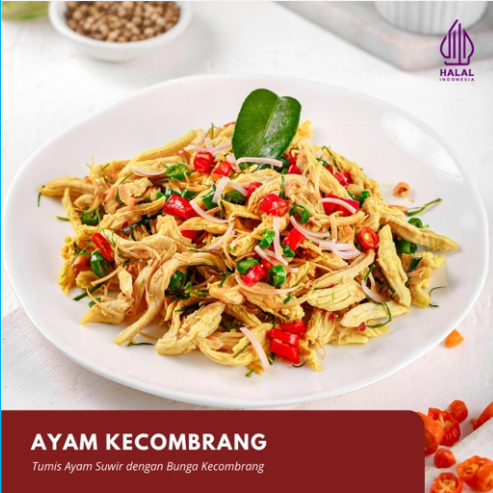Ayam Suwir Kecombrang - Lauksatset Instan Frozen Food
