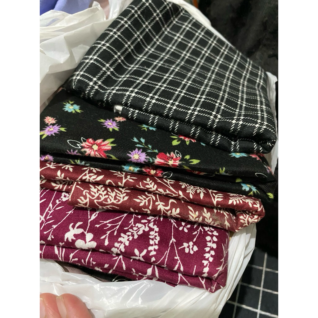 Kain Katun Jepang Perca