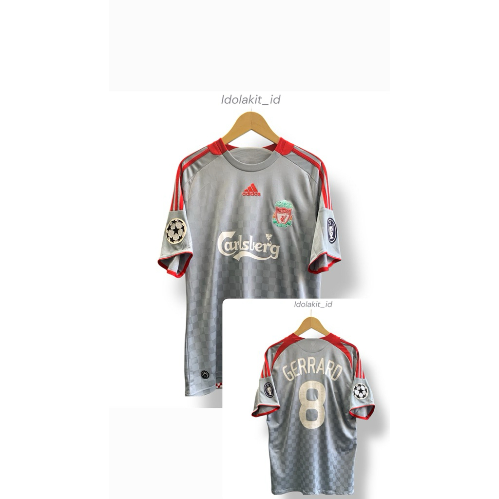 Jersey Bola original Liverpool away 2008