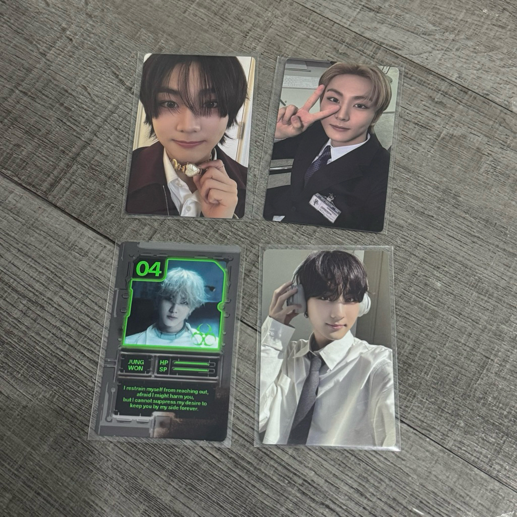 JUNGWON ENHYPEN OFFICIAL PHOTOCARD