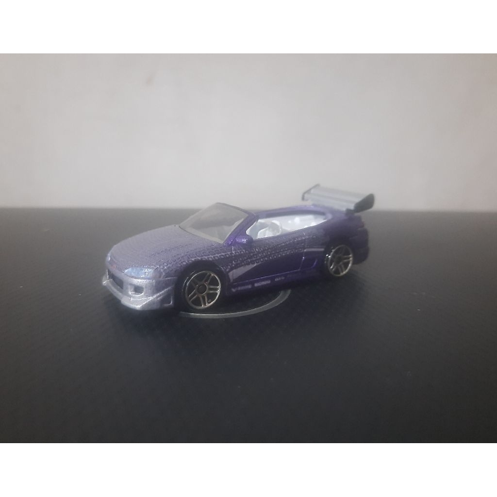 Hot Wheels Fast & Furious Mitsubishi Eclipse Spyder Spoiler Silver
