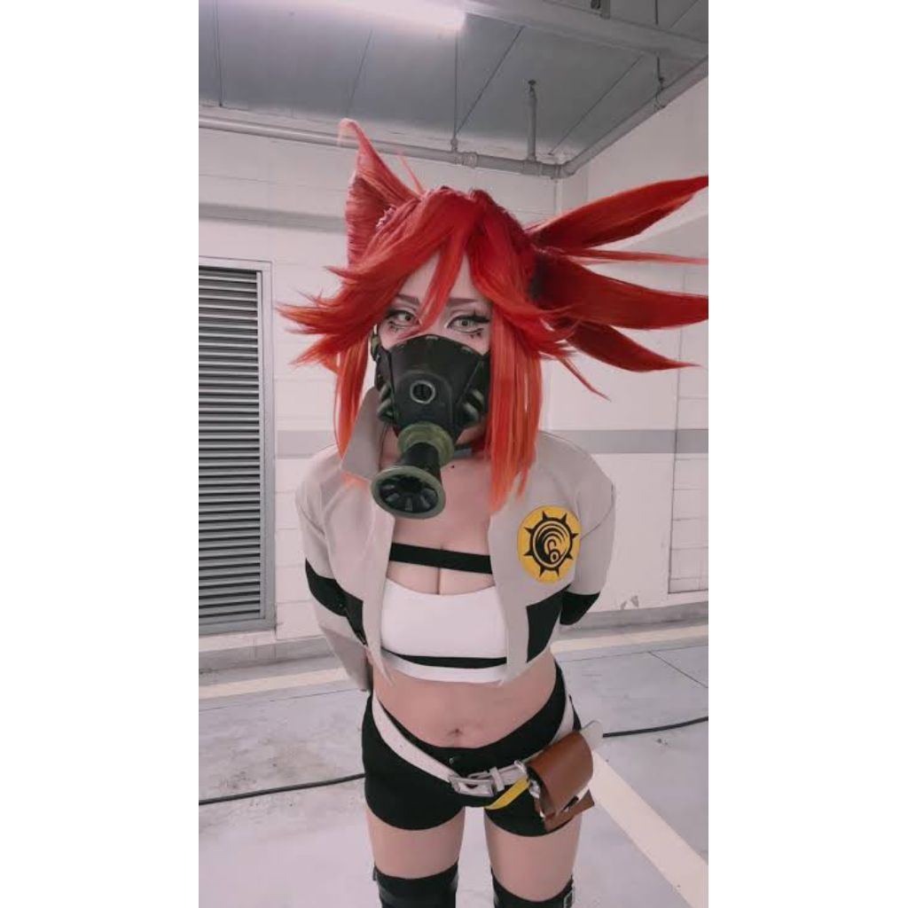 [Pre Order] Mask Gas Riyo reaper Cosplay Properti