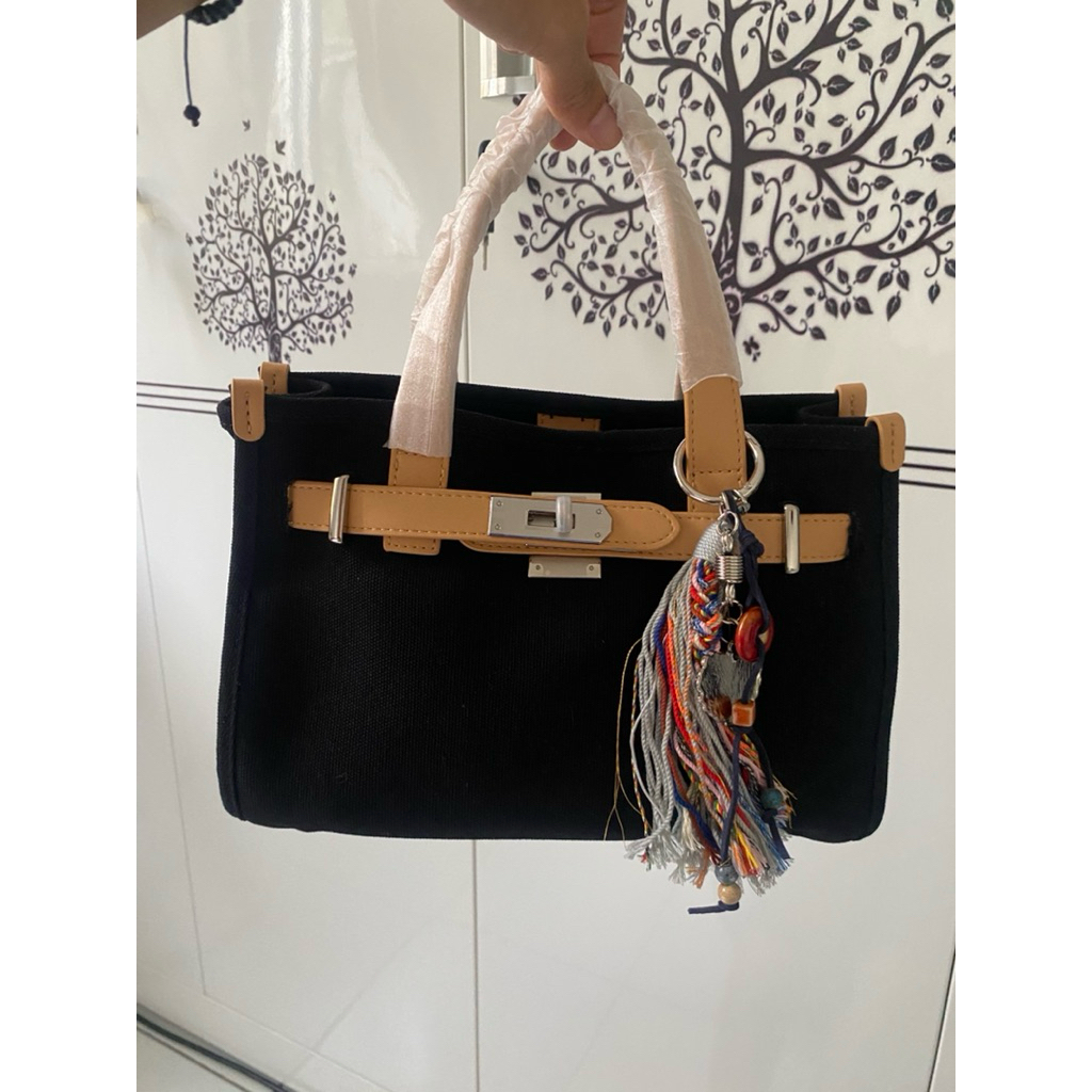 ROYAL CUIR KREMES BLACK CANVAS