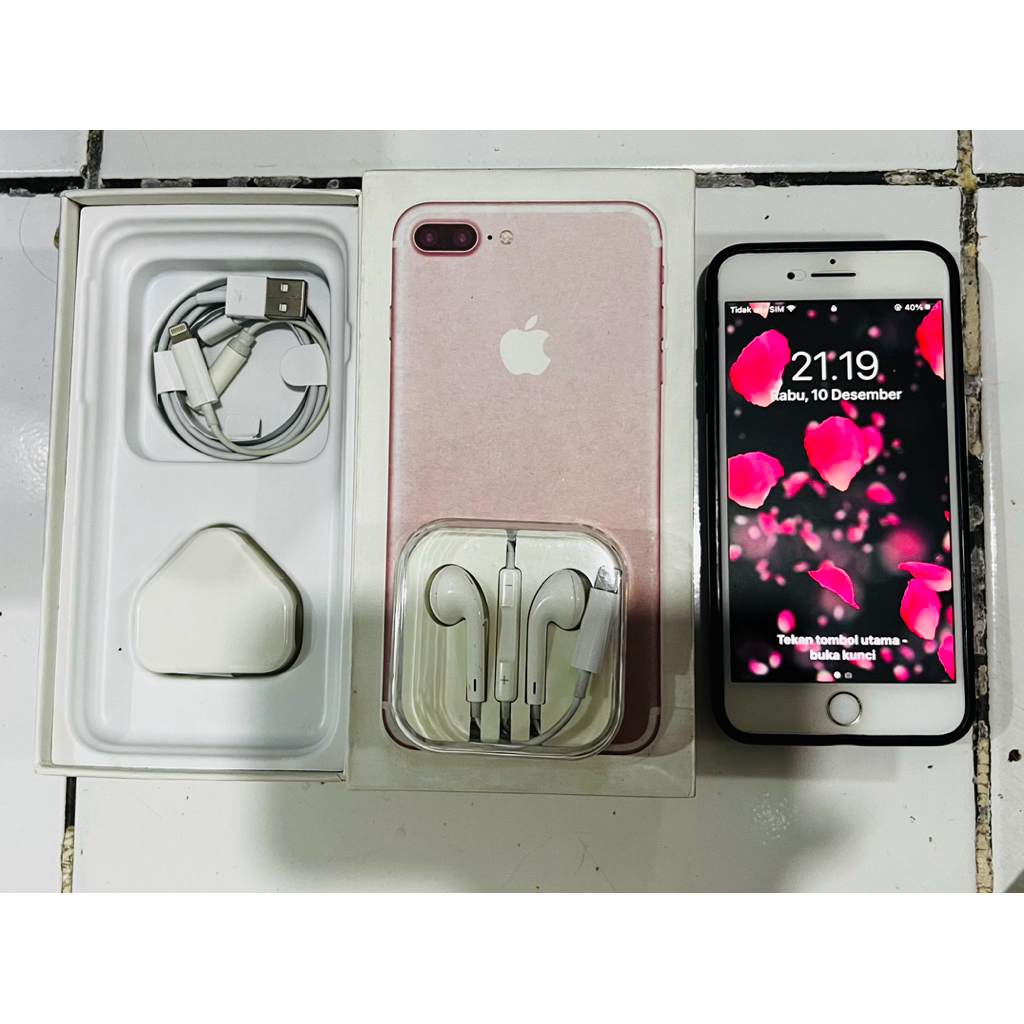 IPHONE 7 PLUS ROSEGOLD 128GB