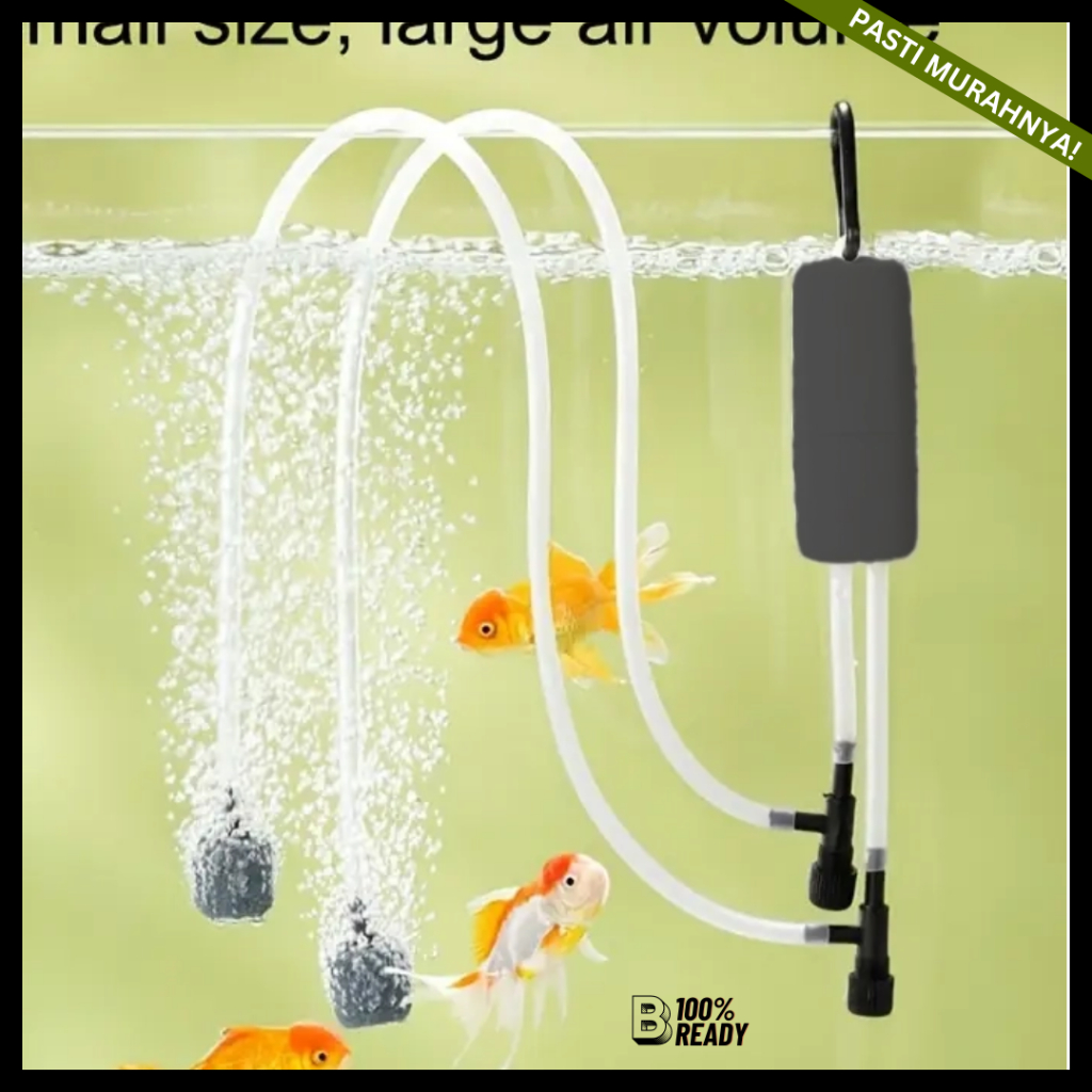 Aerator Aquarium Mini 1W / Pompa Aerator Aquarium Portable